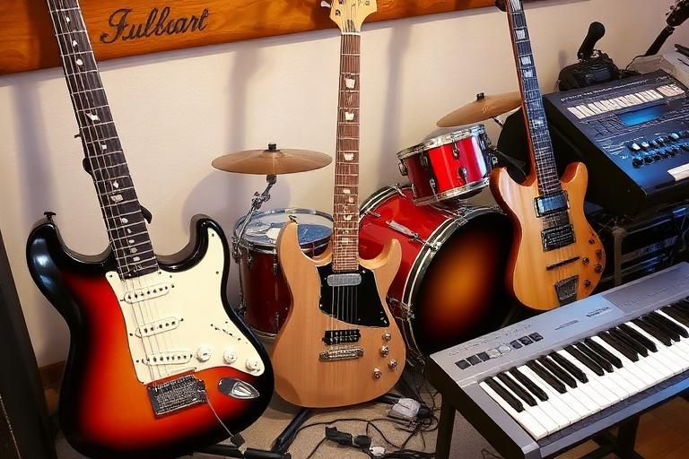 RockMundo instrument and gear game artwork