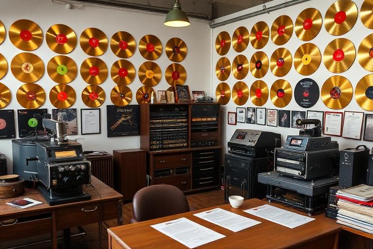 Record labels artwork