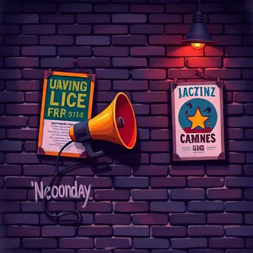 Self promotion game artwork