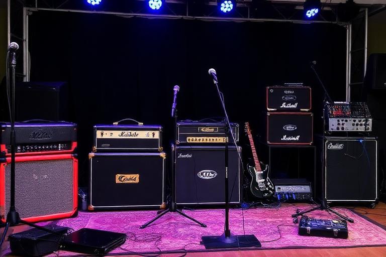 RockMundo stage equipment game artwork